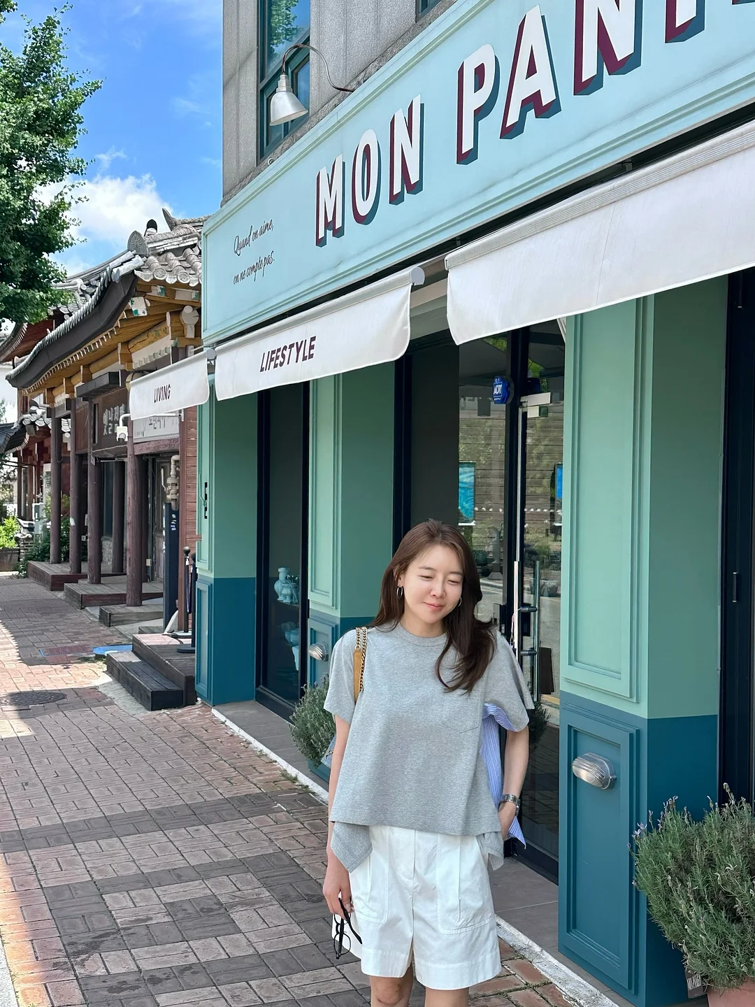 챔피온 올드스쿨 버뮤다 트랙 팬츠 6