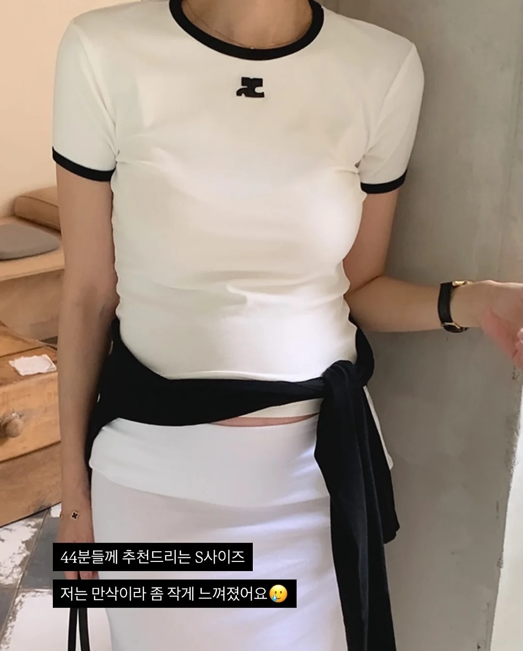거즈 앞치마+핸드타월 2