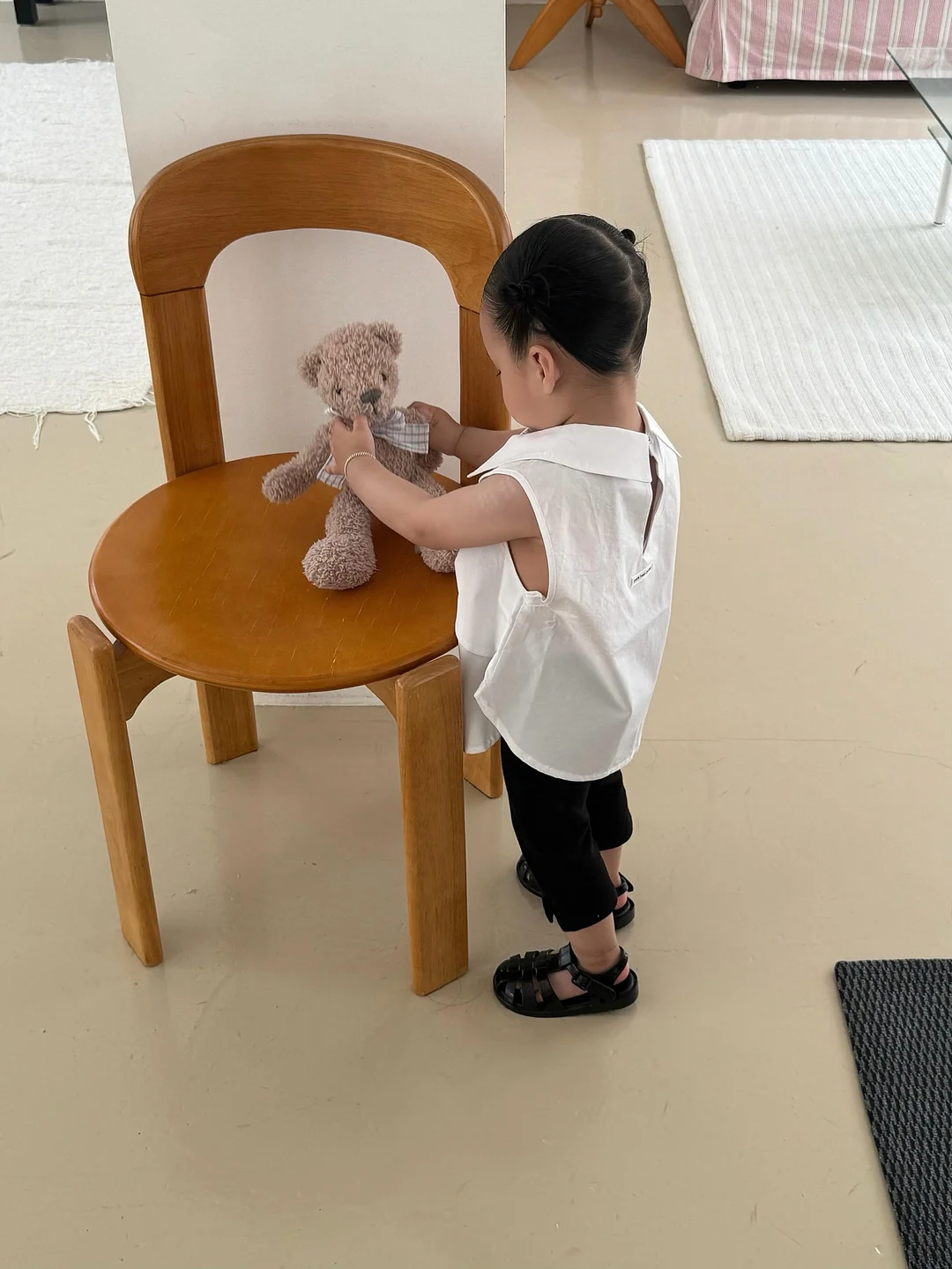 원목 건조대 4