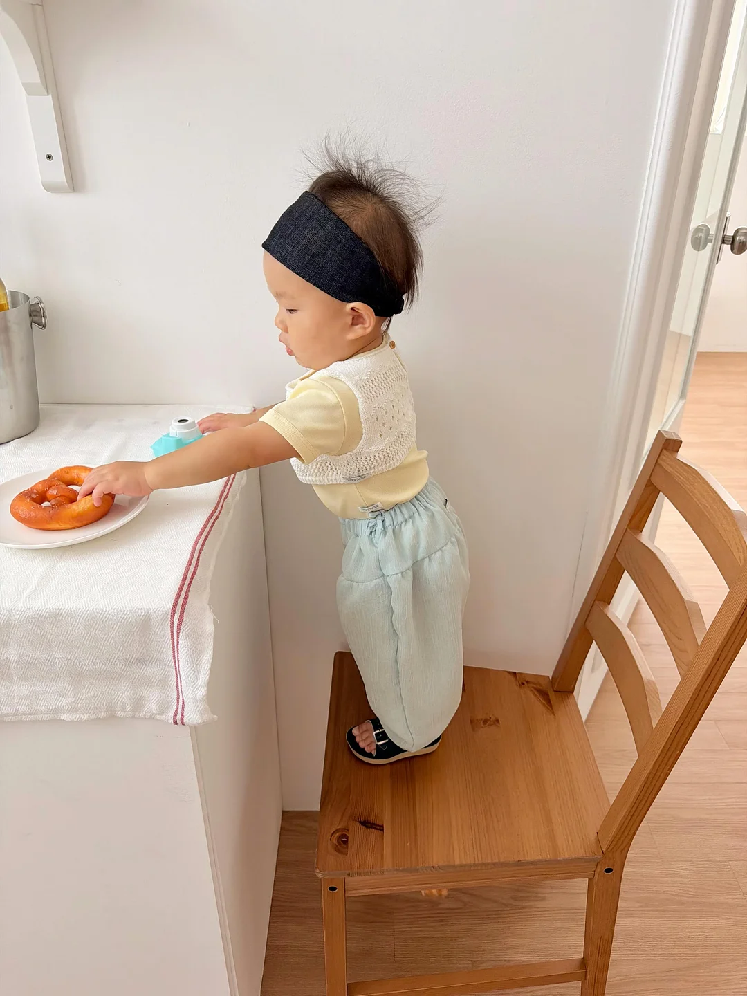 포켓업 데님 숏츠 1