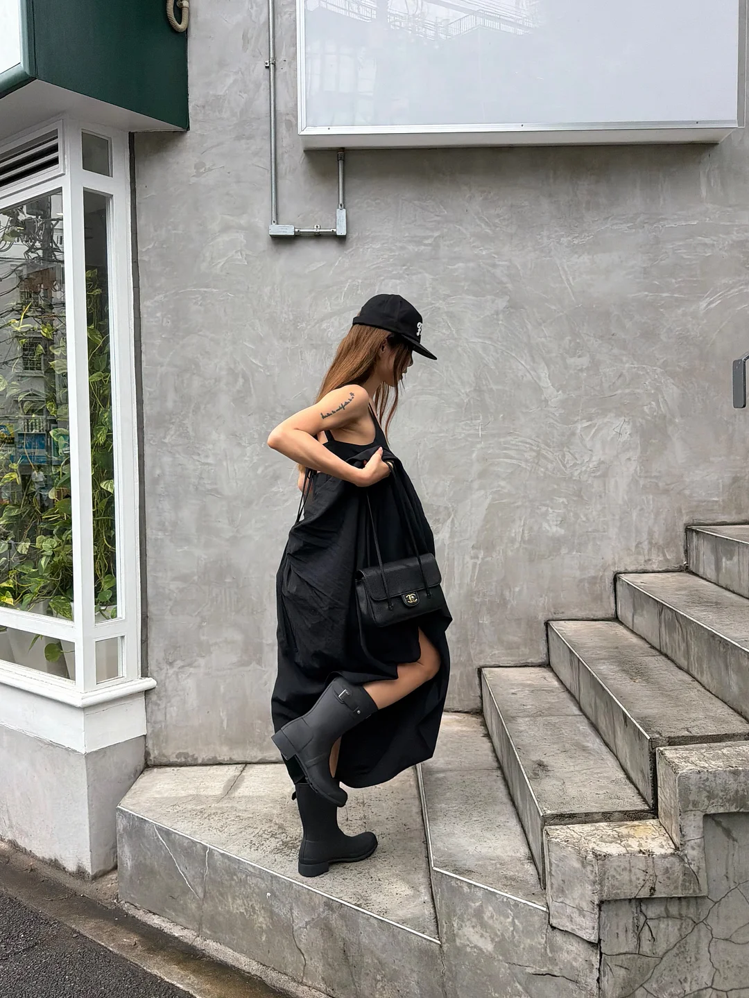 테이퍼드핏 중청팬츠 9
