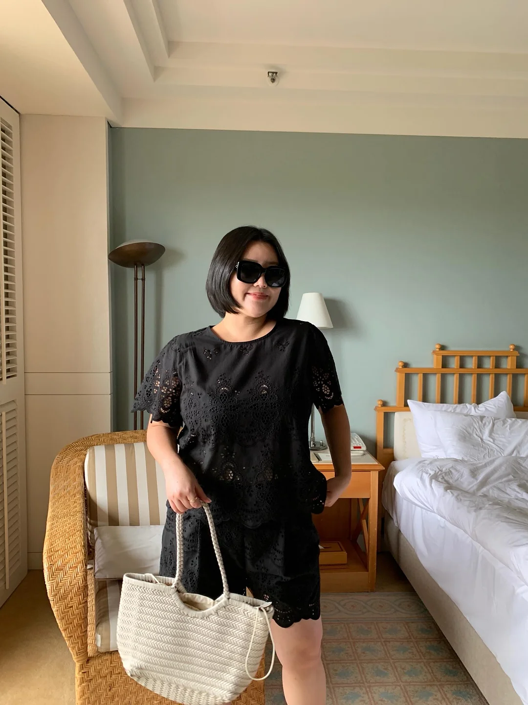 아인 쿨 밴딩 하렘팬츠 19