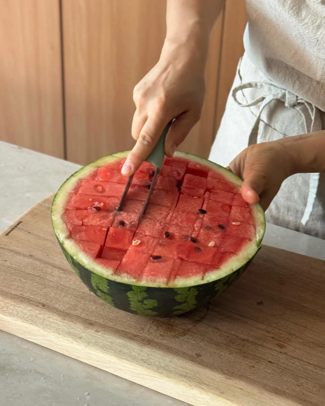 화이트 데님 롱기장 2