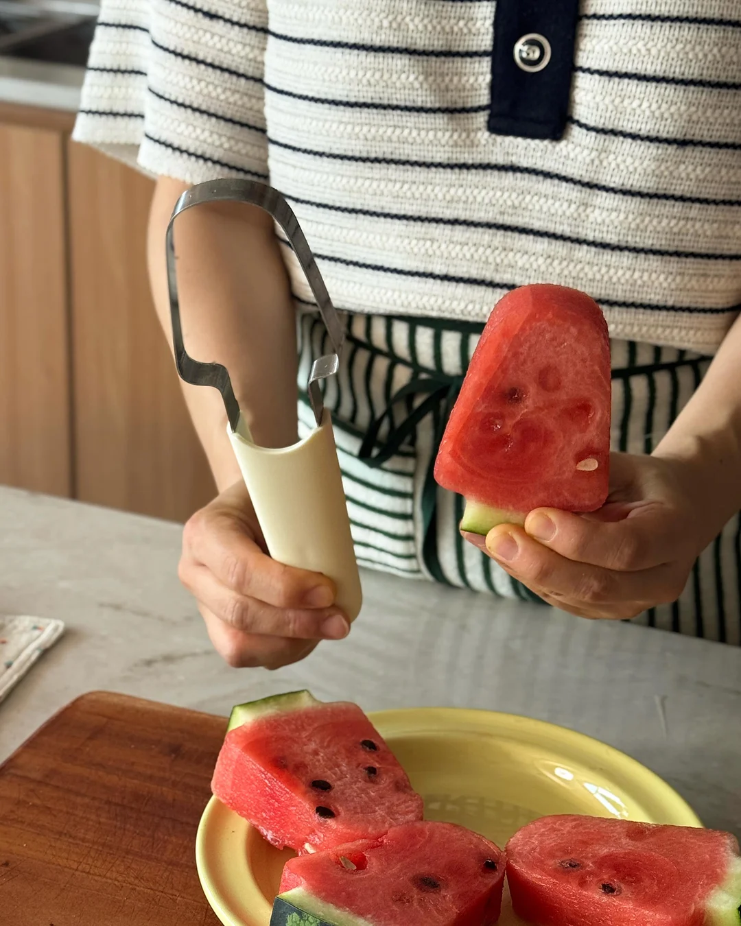 화이트 데님 롱기장 8