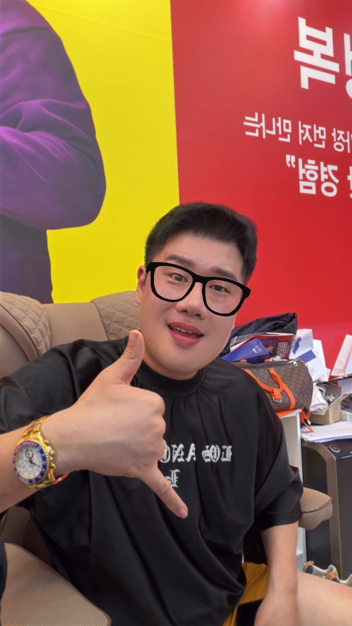 크롬하츠 롤렉스 시계