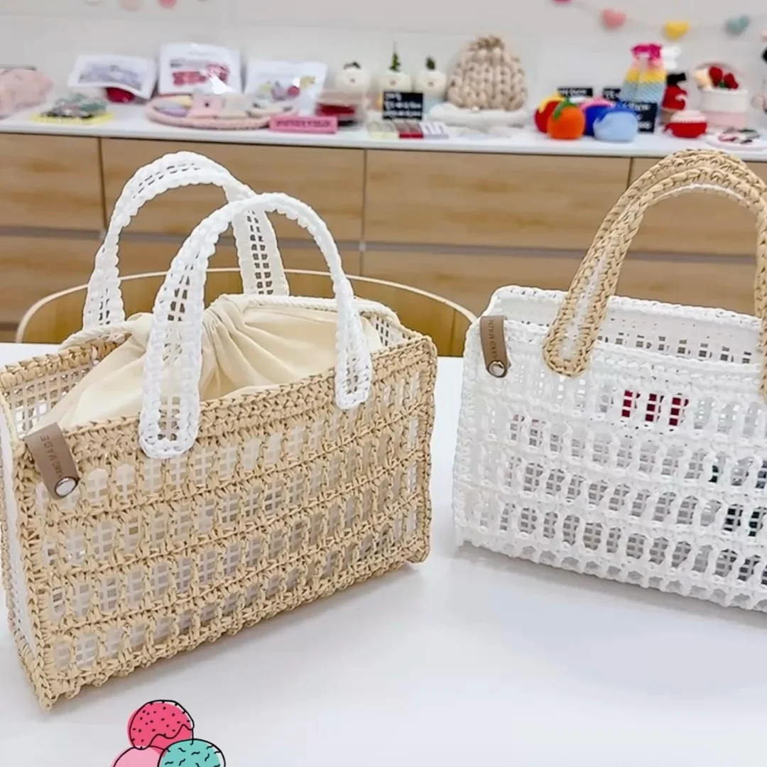 아이보리 크로쉐 펀칭 반팔 니트 3
