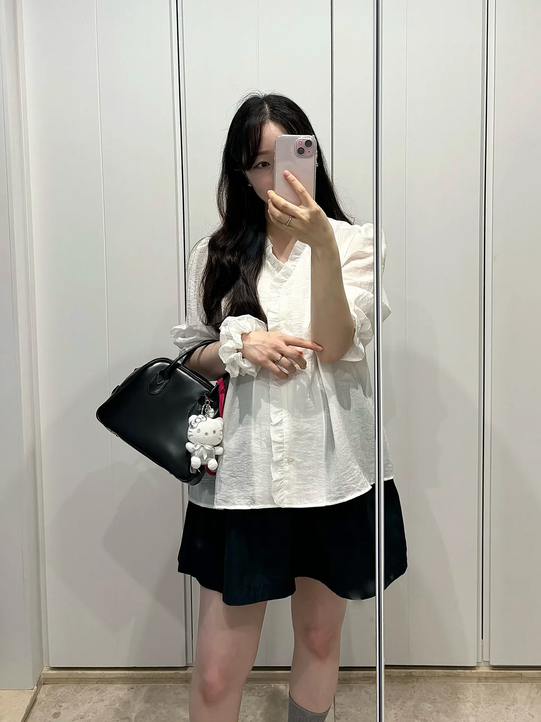 오벌 링크 라운드 링크 체인 목걸이 2