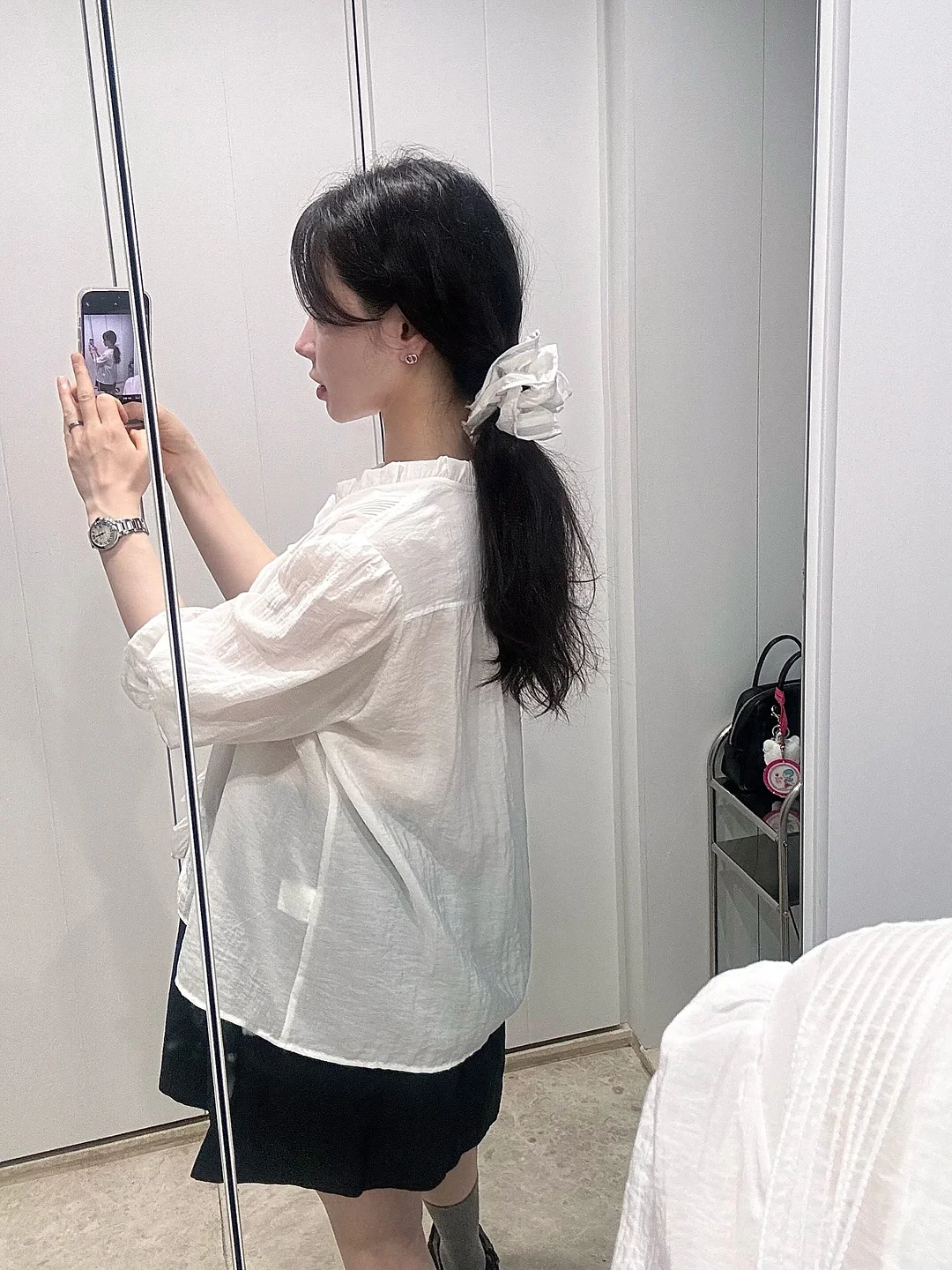 오벌 링크 라운드 링크 체인 목걸이 4