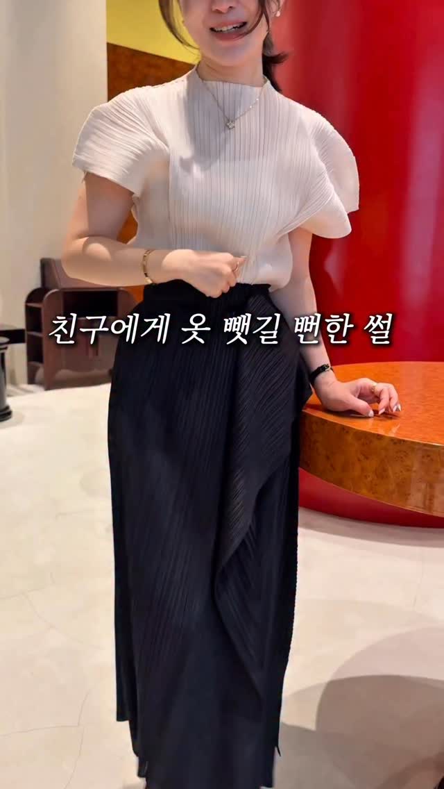 로브 타입 맥시 원피스