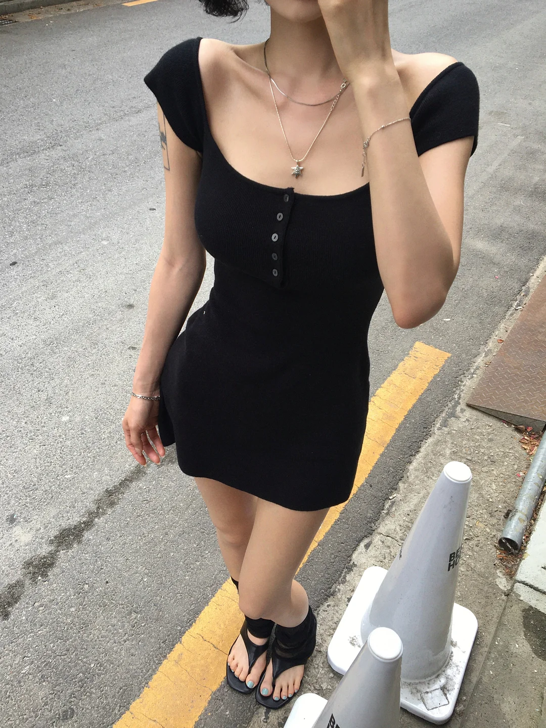 비비드아이 딸기 도트 티셔츠 6