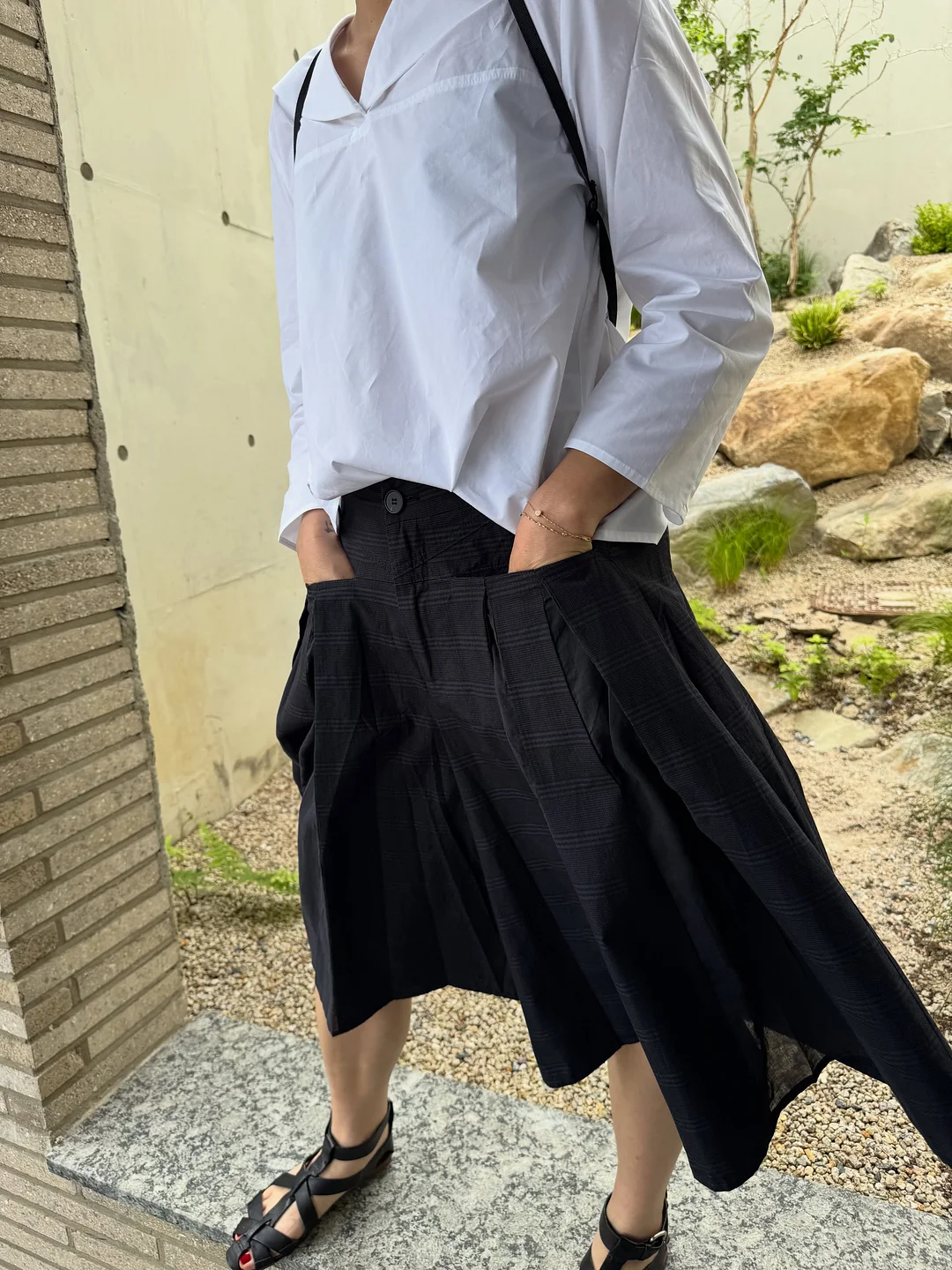 초록잎을 문 뱁새 북마크 도안 8