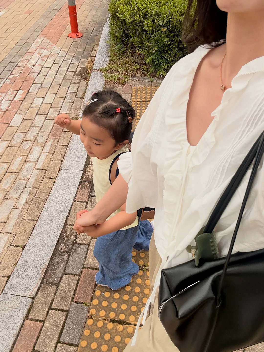 다이아퀄팅 스트레이트 데님팬츠 13